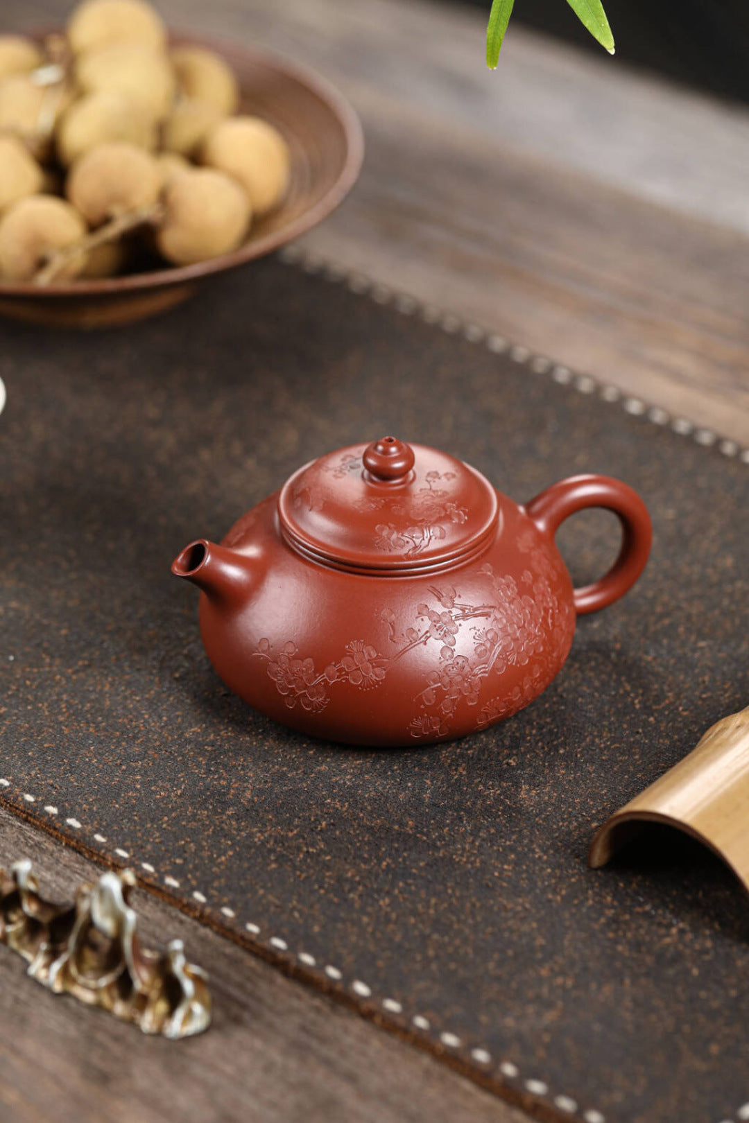 【寒江】顶级大红袍泥料/180cc内推球孔出水