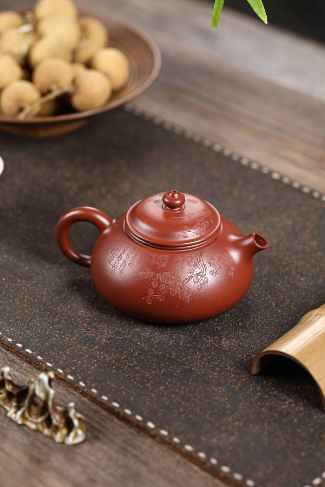 【寒江】顶级大红袍泥料/180cc内推球孔出水