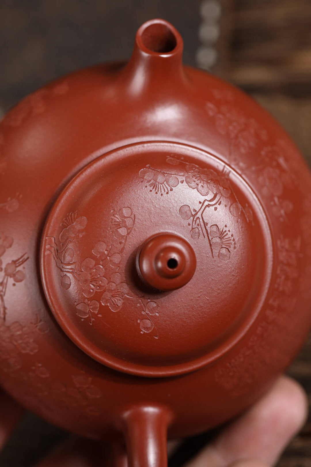 【寒江】顶级大红袍泥料/180cc内推球孔出水