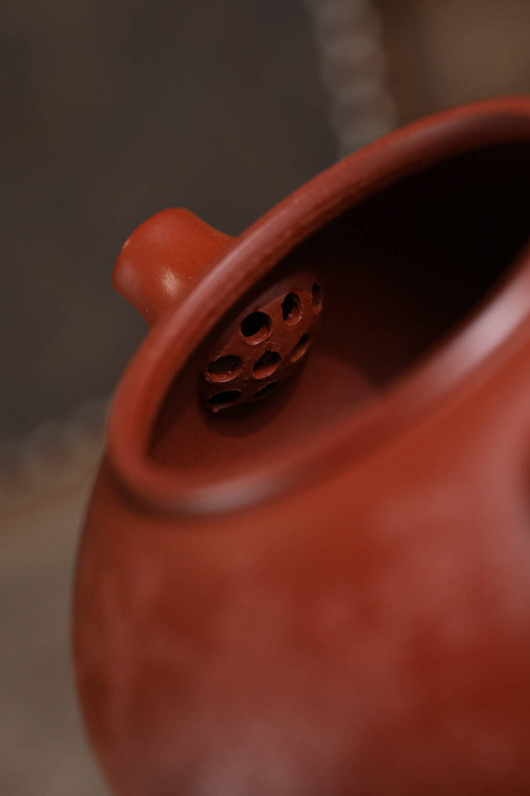 【寒江】顶级大红袍泥料/180cc内推球孔出水