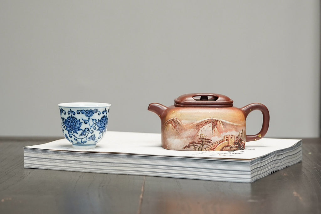 宗师泰斗·何光宏《四方牛盖壶》，极具收藏传世潜力·送礼顶流·孤品重器原矿极品底槽清·300cc