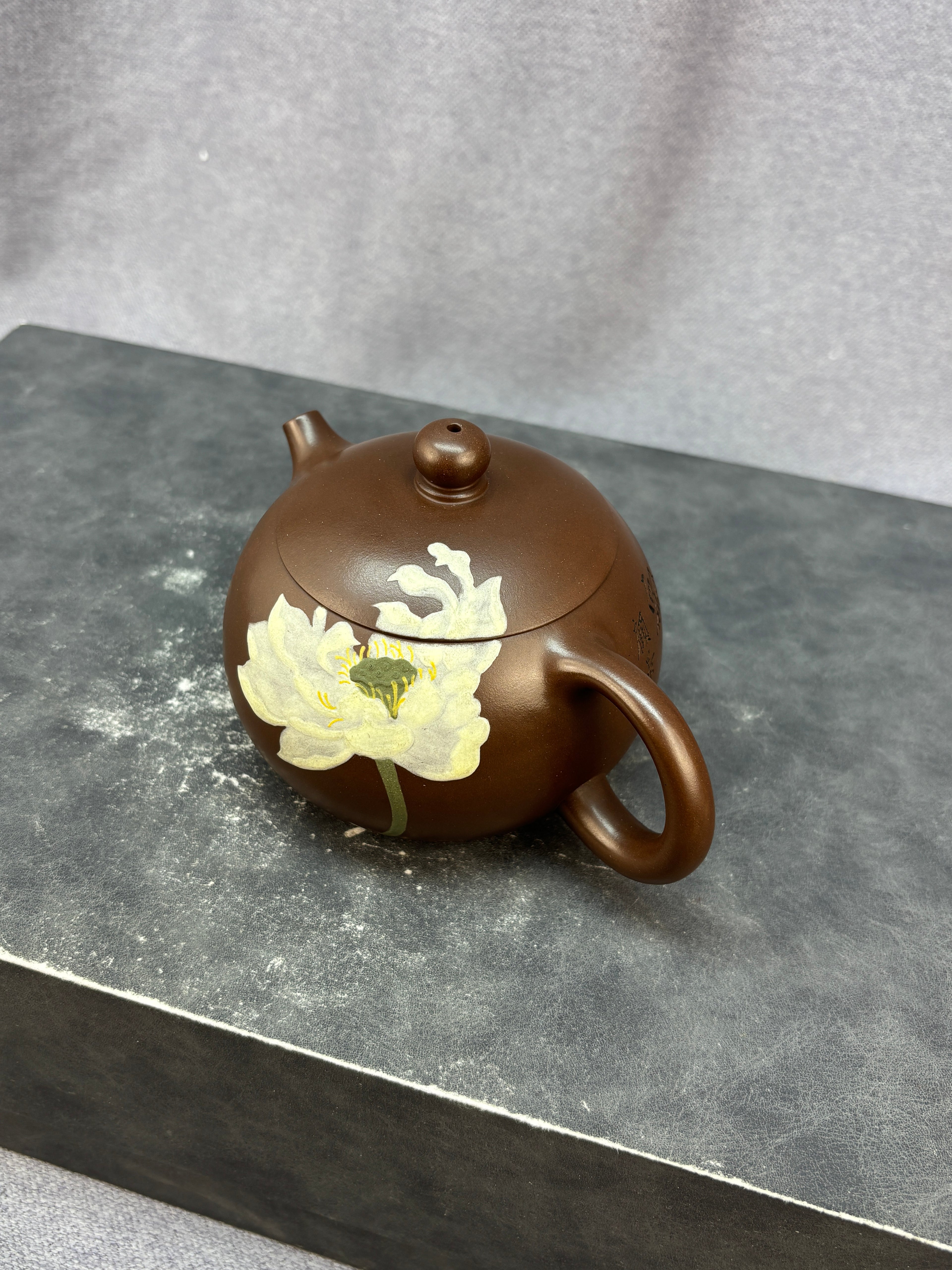 程辉大师佳作福利·紫砂界的功勋级重器《西施壶》原矿国标紫泥 350cc