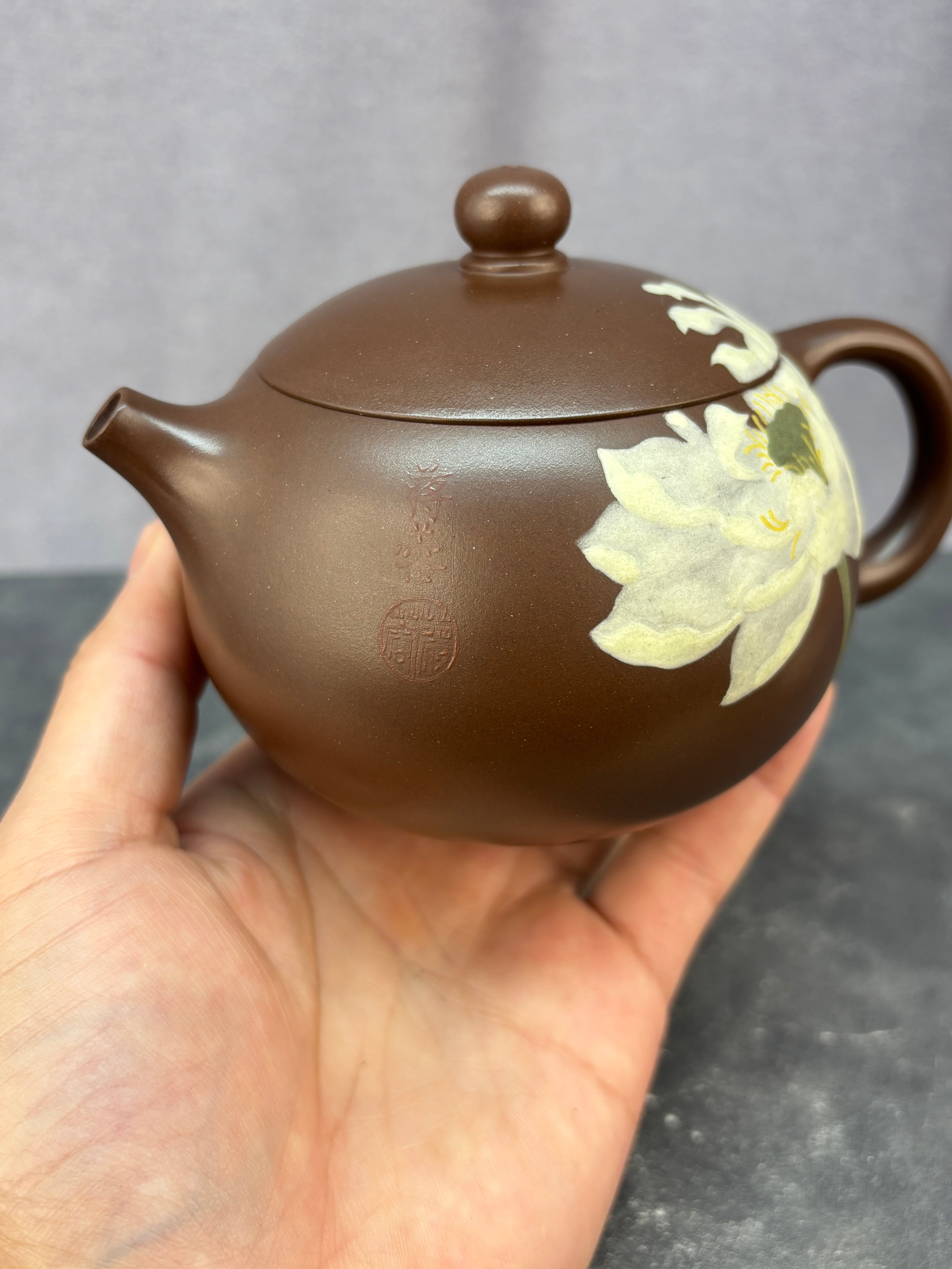 程辉大师佳作福利·紫砂界的功勋级重器《西施壶》原矿国标紫泥 350cc
