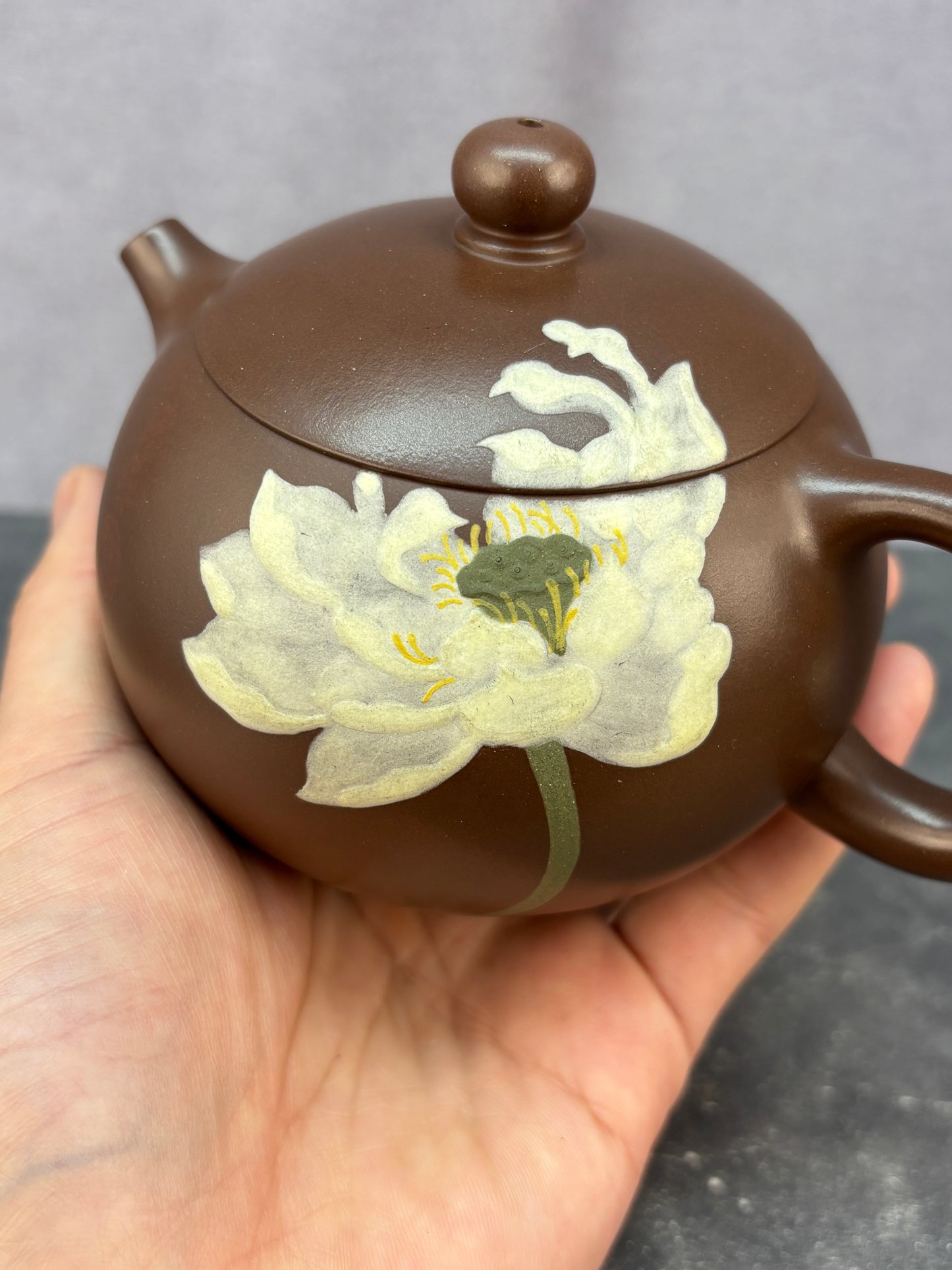 程辉大师佳作福利·紫砂界的功勋级重器《西施壶》原矿国标紫泥 350cc