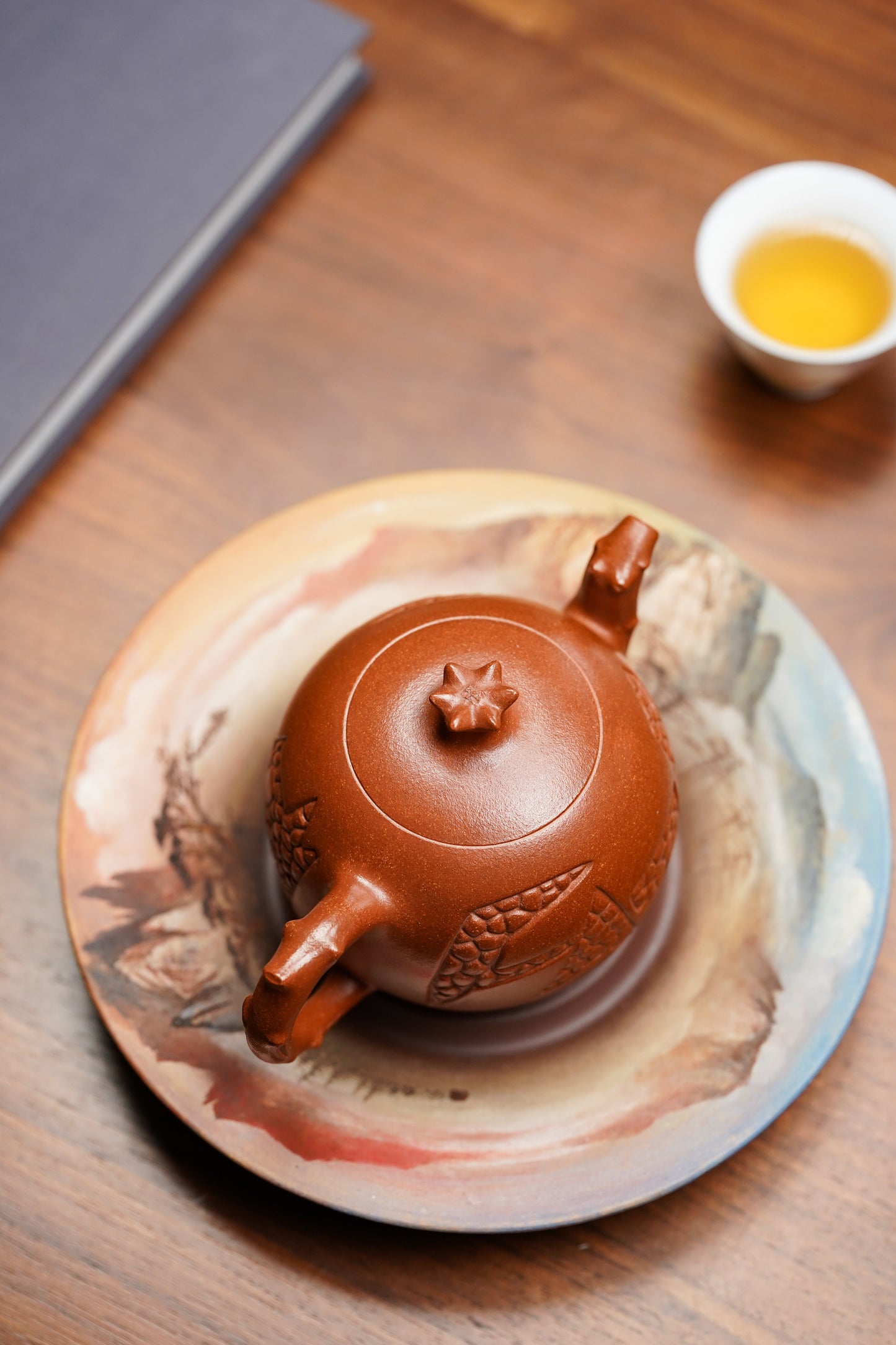 国大师佼佼者·邱玉林原创本工《命运共同体》原矿极品降坡泥·360cc