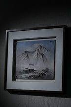 雪域神川 | 何光宏大师·登峰造极孤品·紫砂立体意境山水陶板画 开宗立派·一代宗师的巅峰冬景孤品