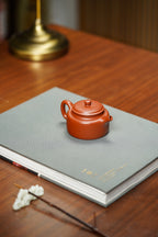 邱爽 | 范泽锋高徒·省大师紫砂潜力重器【德钟壶】原矿优质粗砂朱泥·110cc 小品