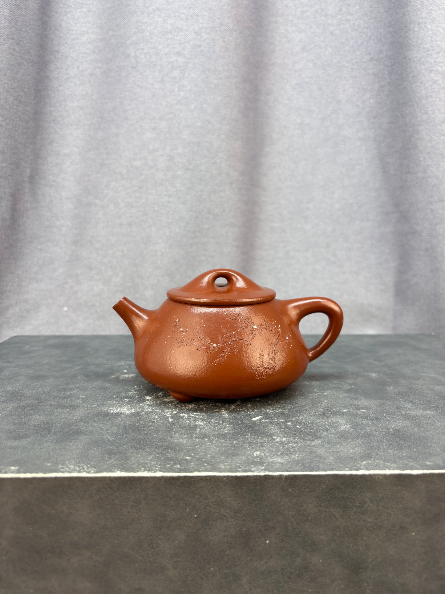 程辉大师佳作福利·紫砂界的功勋级重器《景舟石瓢》原矿极品朱泥 300cc