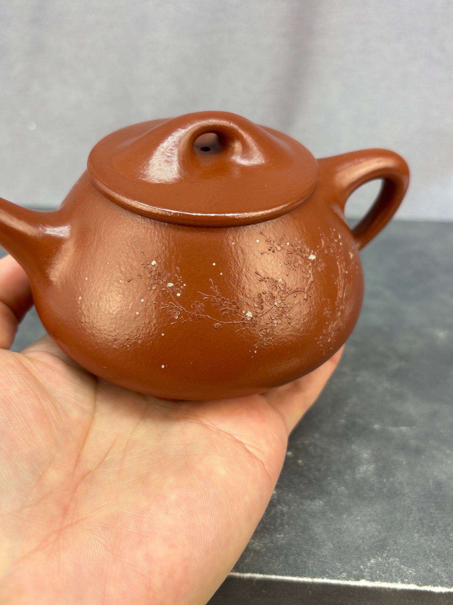 程辉大师佳作福利·紫砂界的功勋级重器《景舟石瓢》原矿极品朱泥 300cc