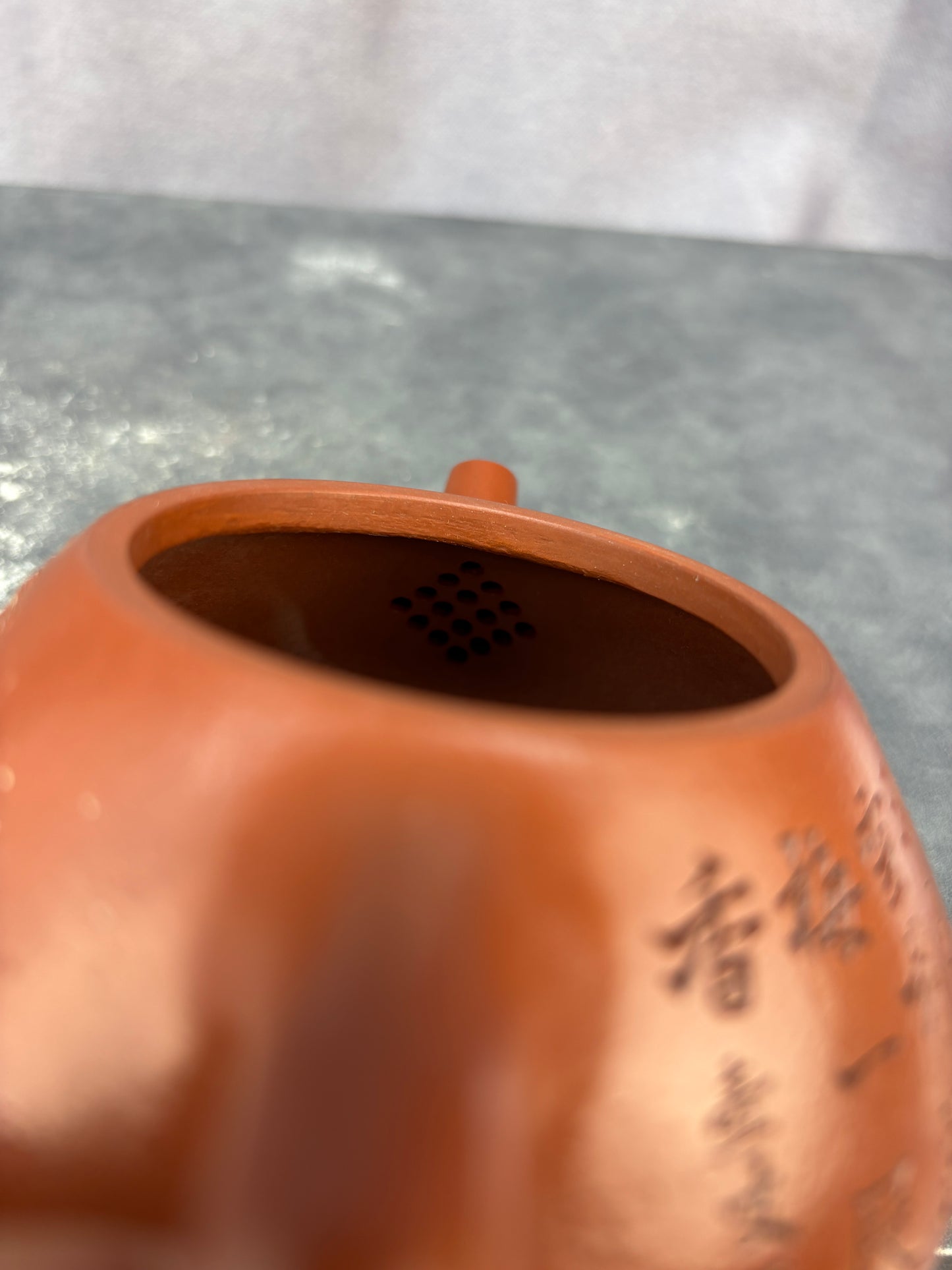 程辉大师佳作福利·紫砂界的功勋级重器《景舟石瓢》原矿极品朱泥 300cc