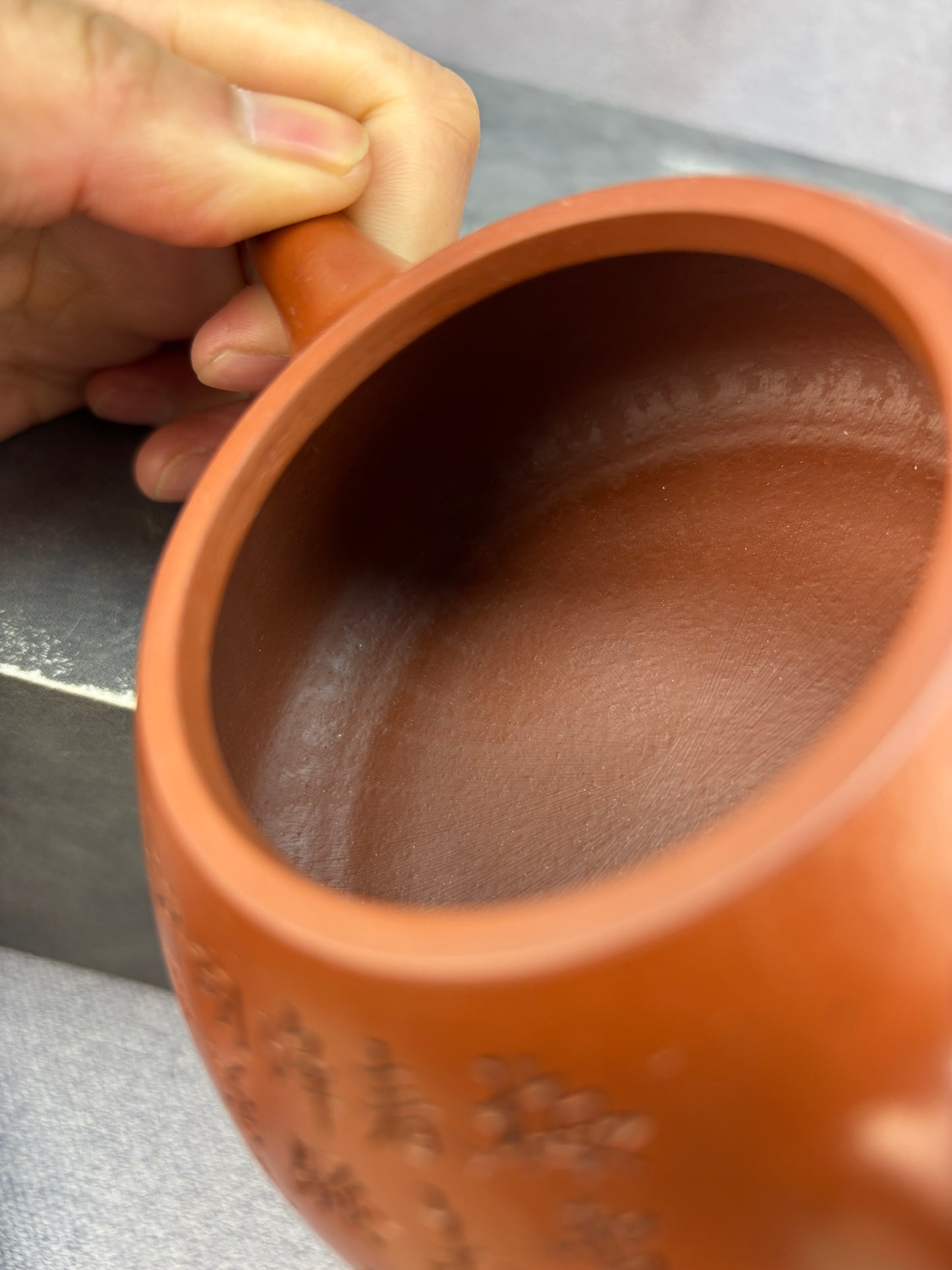 程辉大师佳作福利·紫砂界的功勋级重器《景舟石瓢》原矿极品朱泥 300cc