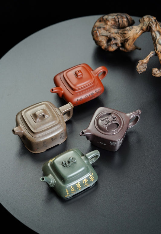 四季平安套组 储立之--江苏省工艺美术大师 荣获“中国陶瓷艺术终身成就奖”