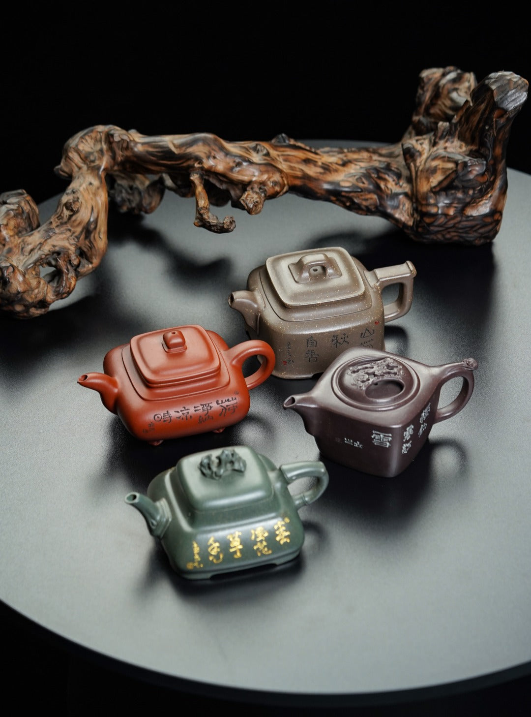 四季平安套组 储立之--江苏省工艺美术大师 荣获“中国陶瓷艺术终身成就奖”