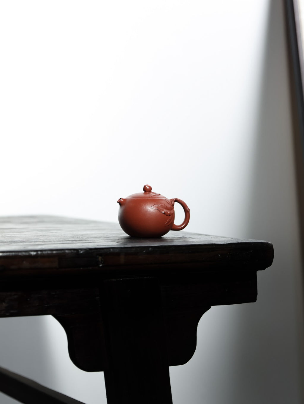 寿桃河豚西施【极品粗砂朱泥·传统手制·全手工·经典传统器·170cc·9孔·实力派作品 全手工贴花】