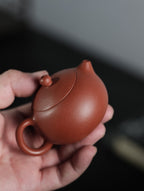 西施【优质老朱泥·传统手制·半手工小精品·经典传统器·100cc·9孔·民间实力派作品】