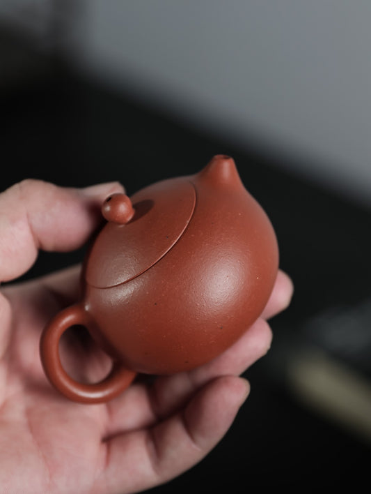 西施【优质老朱泥·传统手制·半手工小精品·经典传统器·100cc·9孔·民间实力派作品】