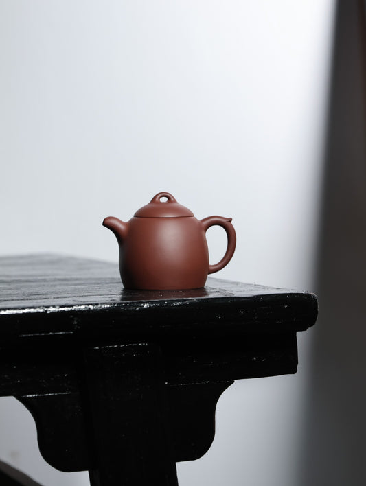 秦权【优质紫泥·传统手制·半手工·经典传统器·245cc 民间实力派作品 】