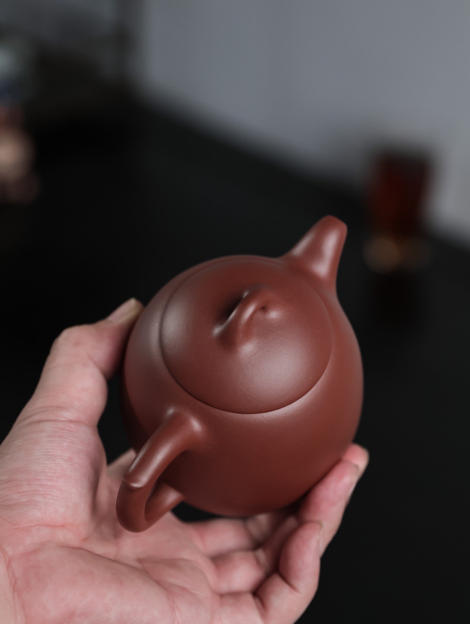 秦权【优质紫泥·传统手制·半手工·经典传统器·245cc 民间实力派作品 】
