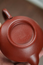 小笑樱壶【极品粗砂朱泥·传统手制·全手工精品·经典传统器·180cc·9孔·实力派作品】