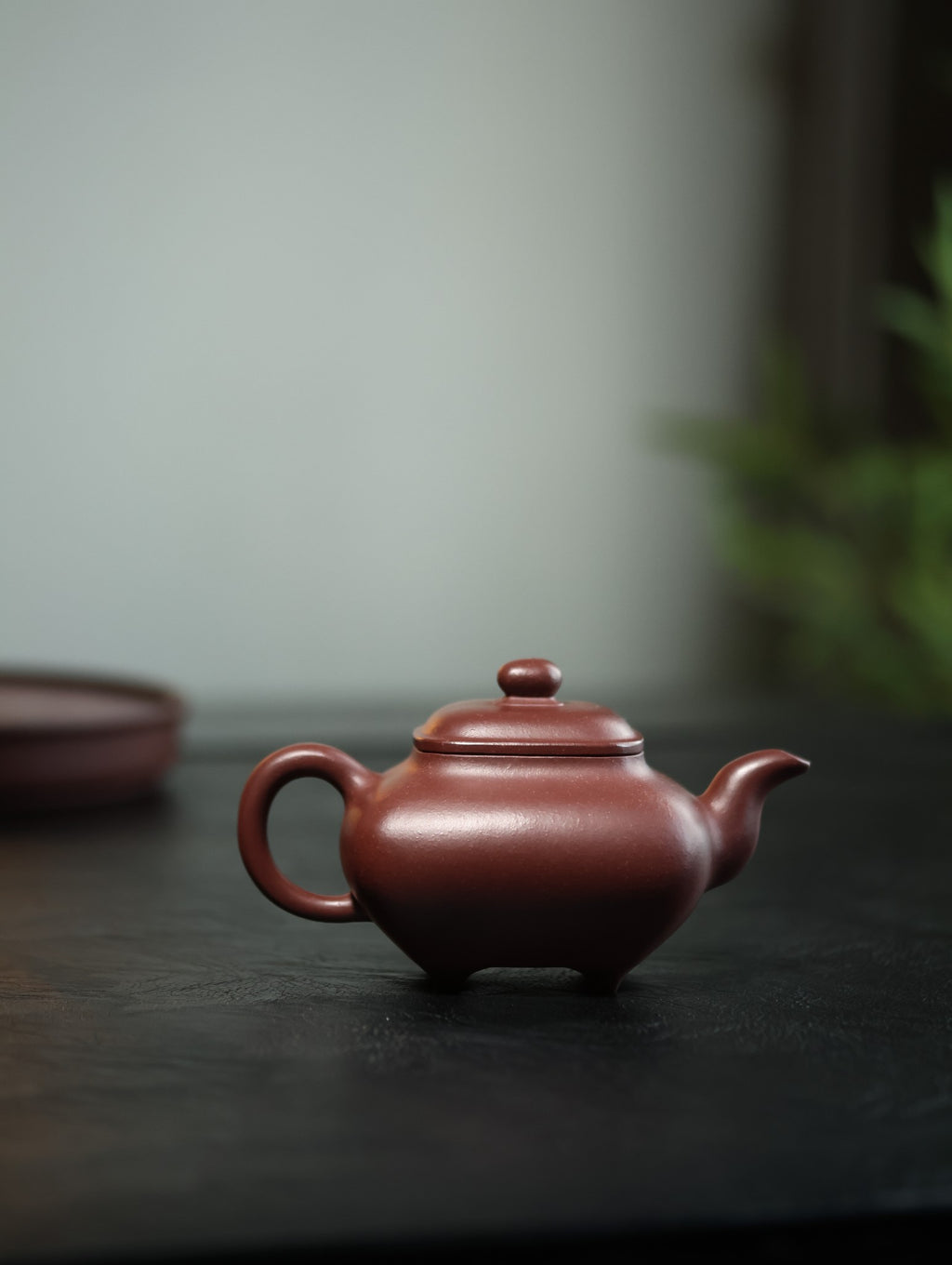 传炉壶 【全手工 ·优质紫泥·220cc·9孔·民间实力派作品 精品】