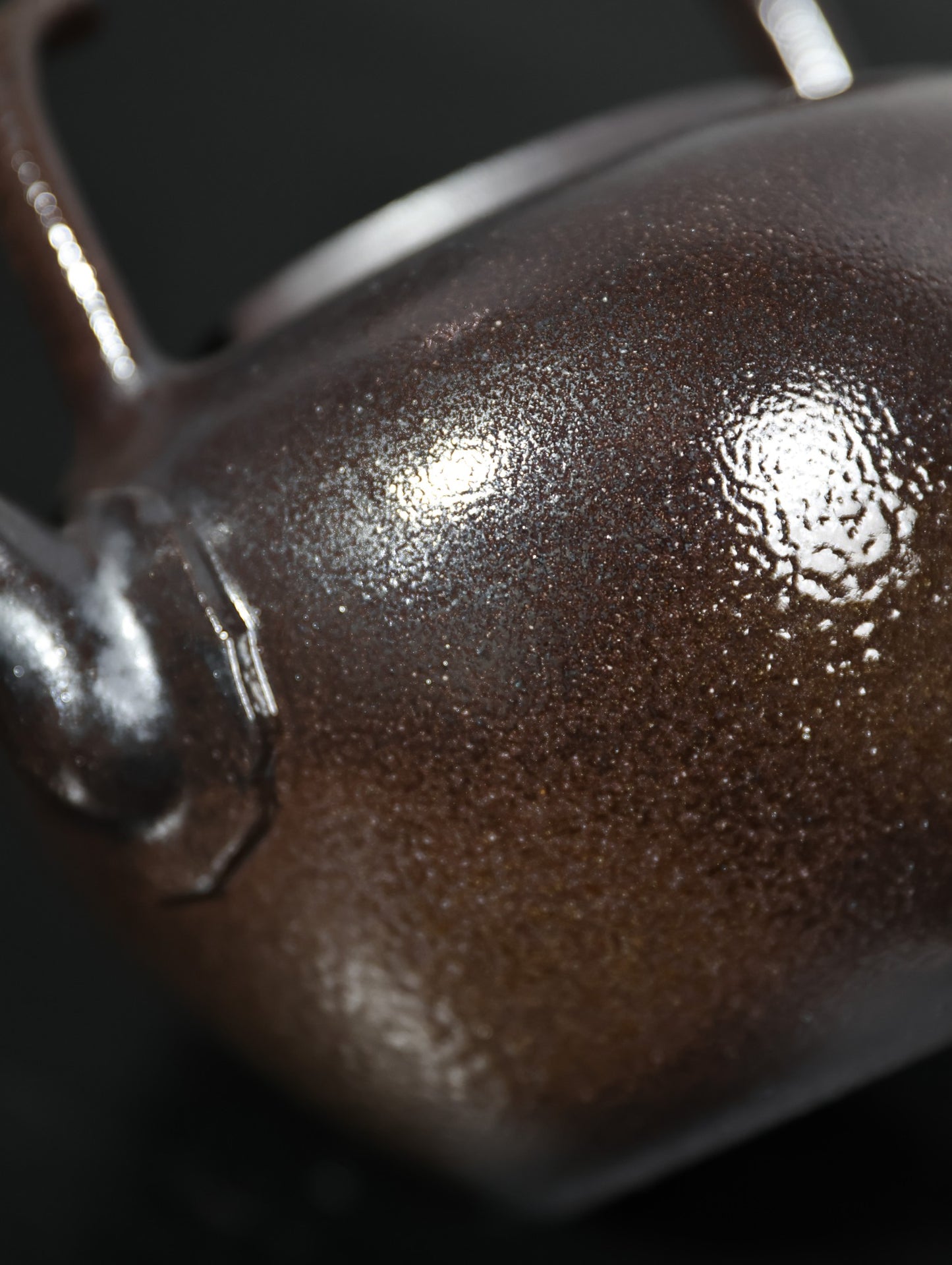 柴烧吴经提梁 ｜【高温泥柴烧 手工制作 800cc 提梁壶 民间实力派作品】