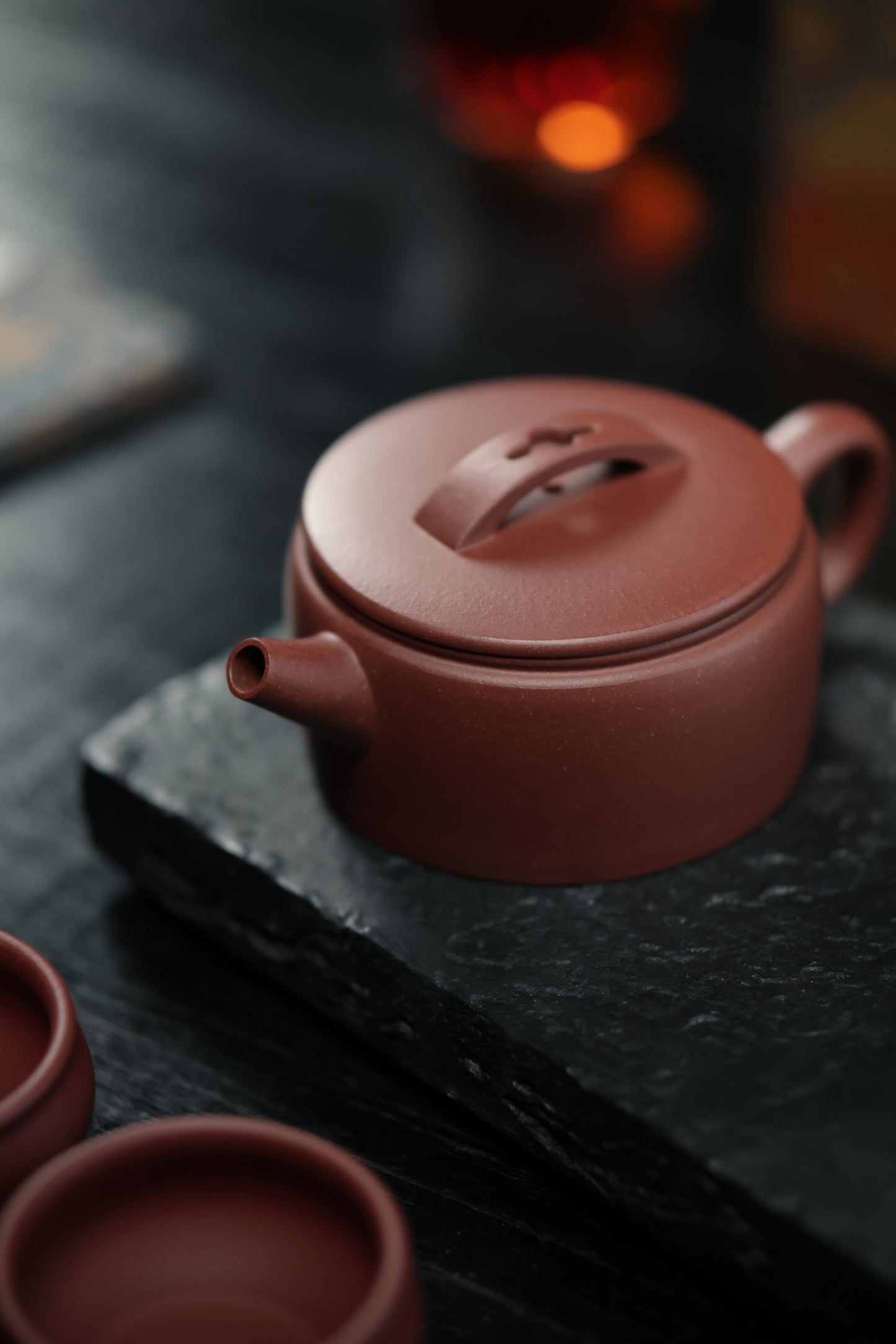 汉瓦礼盒套组 | 【优质紫泥·半手工·传统手制·容量220cc·实力派作品 一壶六杯加公道】