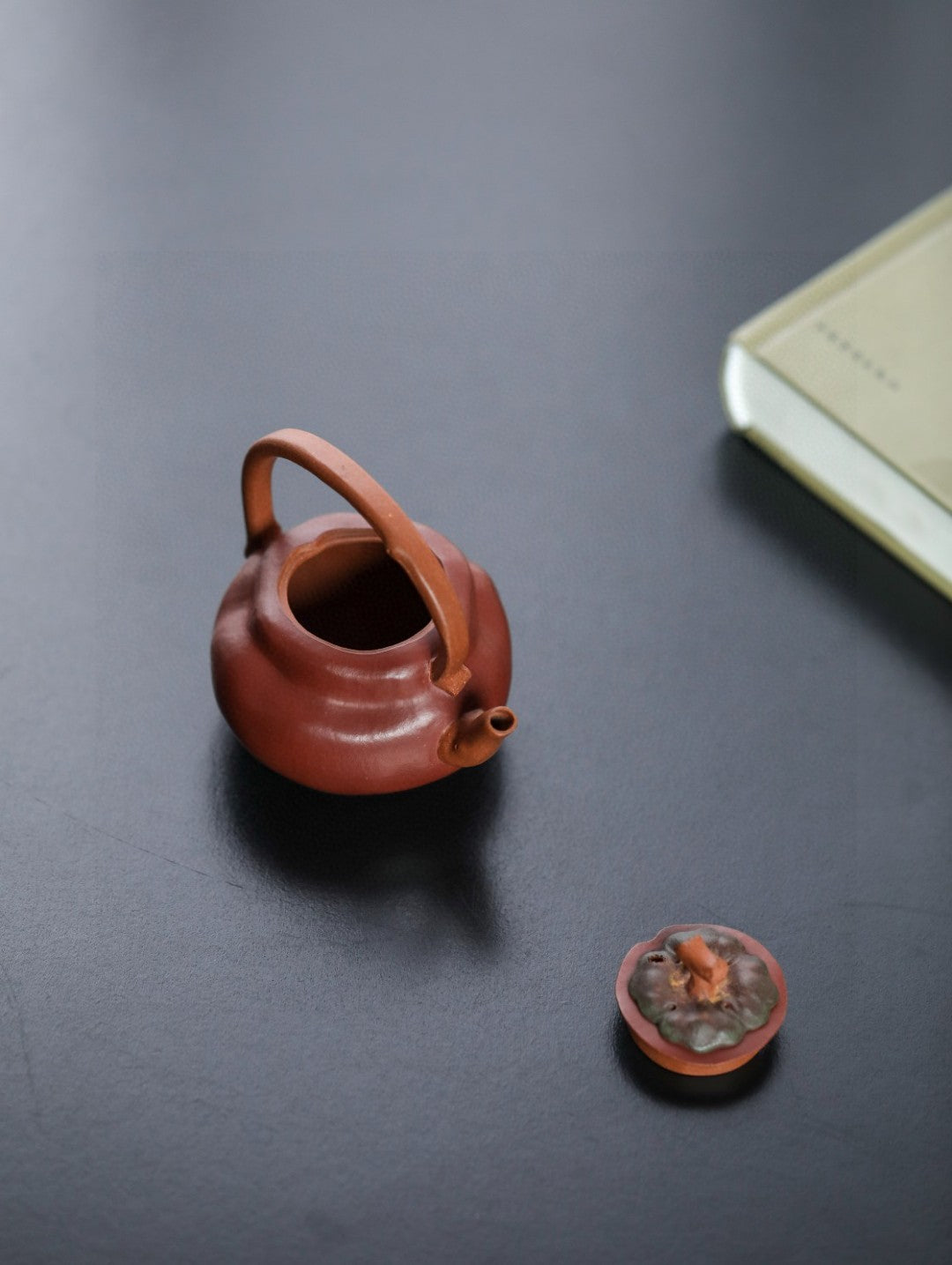 柿柿如意 【精工手制·全手工·仿生器·130CC·降坡泥内胎粉浆提梁】