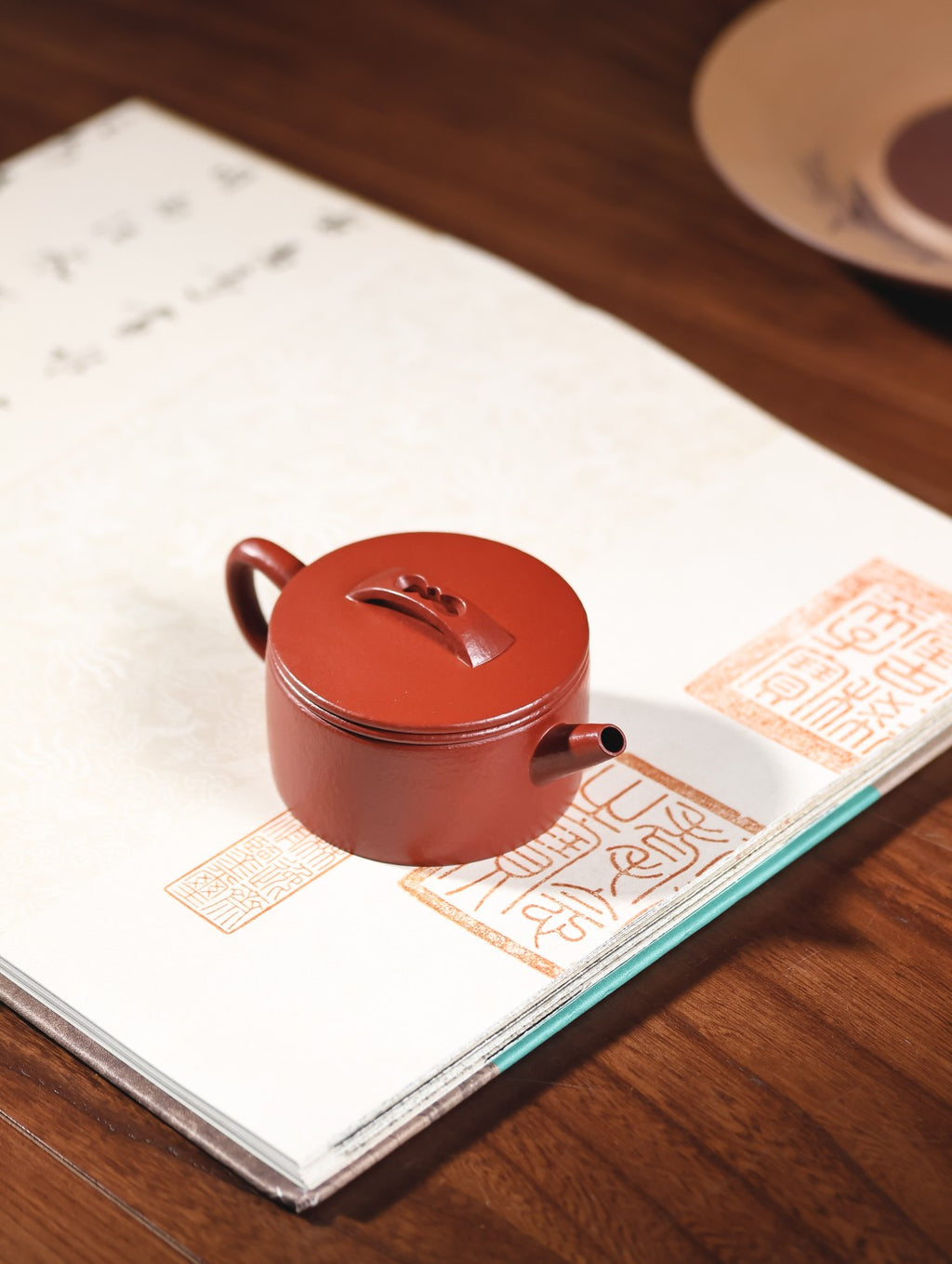 汉瓦 | 【优质粗砂朱泥·全手工·传统手制·容量130cc·实力派作品】