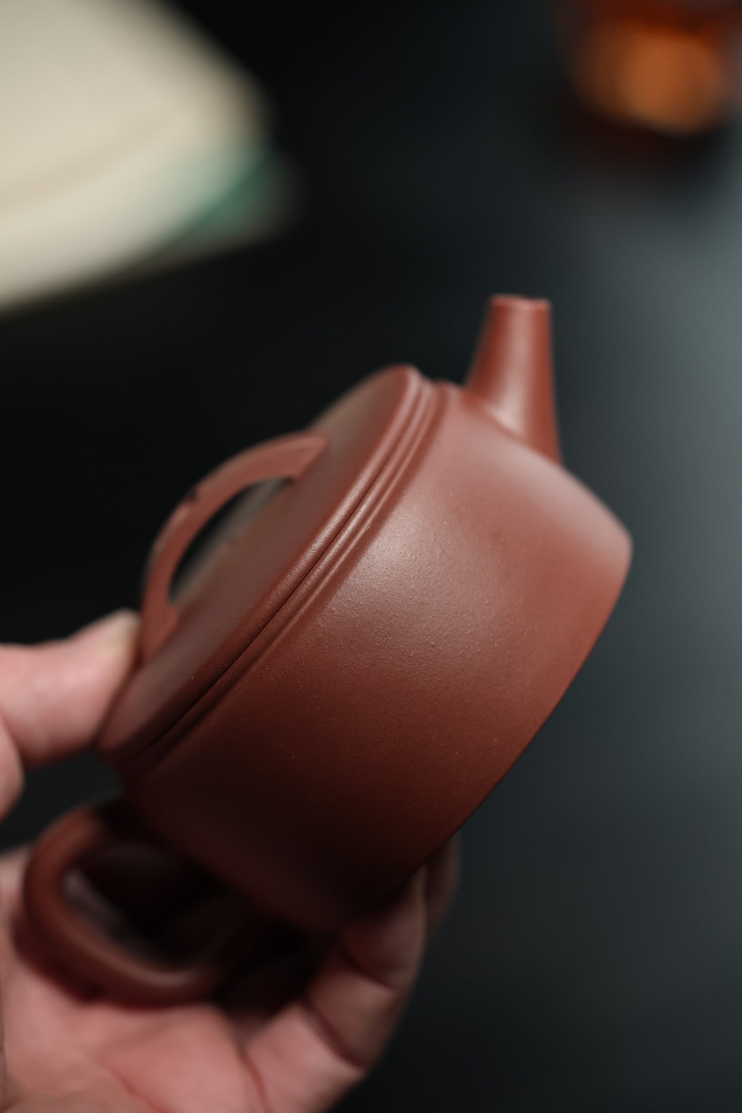 汉瓦 | 【优质紫泥·半手工·传统手制·容量220cc·民间实力派作品 】