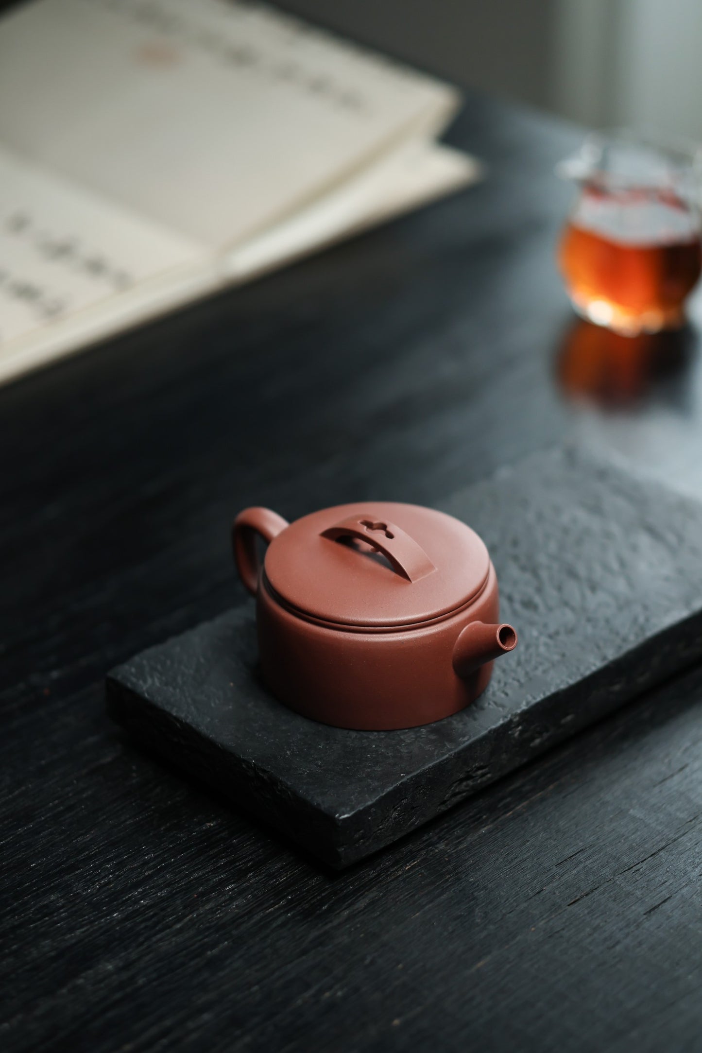 汉瓦 | 【优质紫泥·半手工·传统手制·容量220cc·民间实力派作品 】