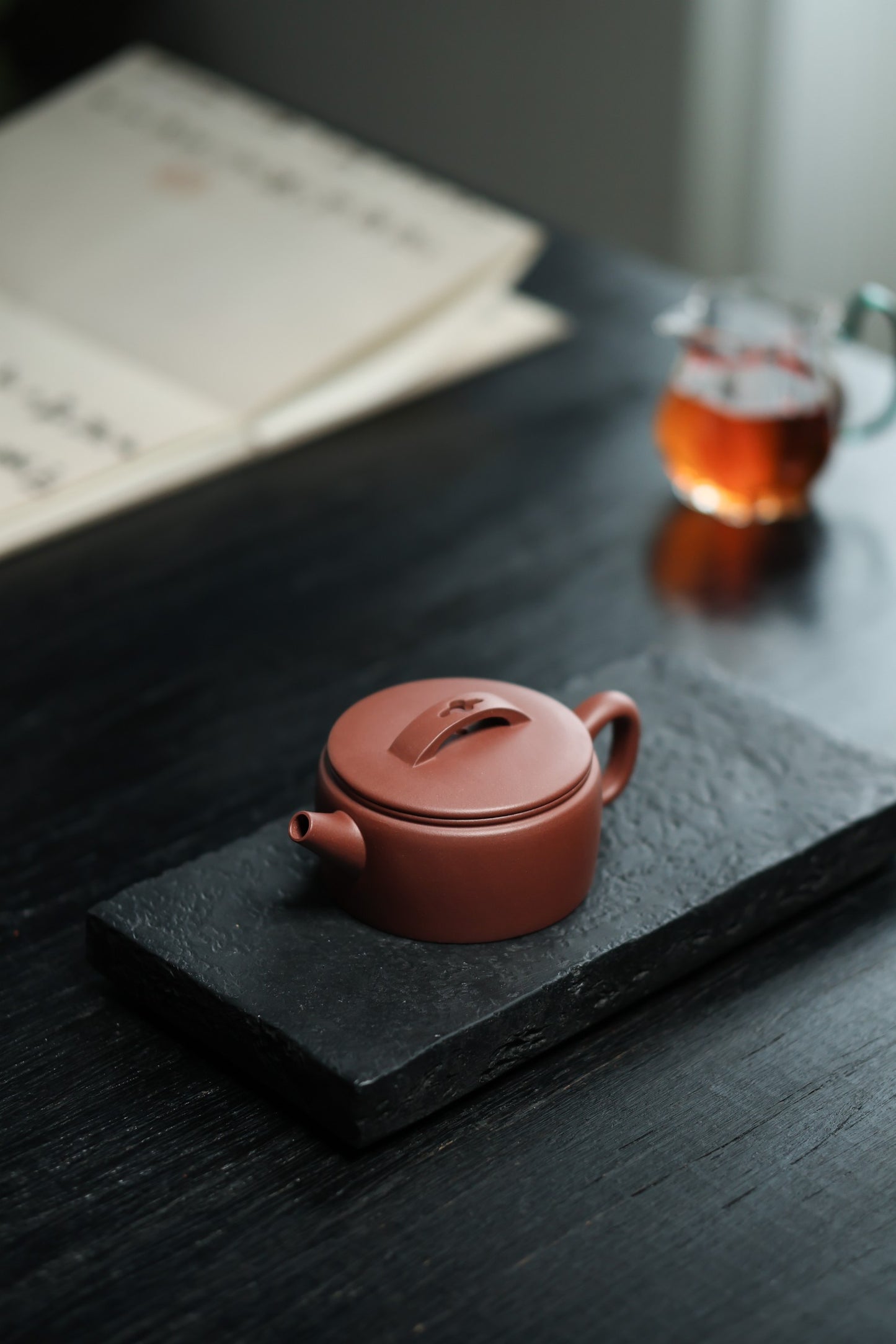 汉瓦 | 【优质紫泥·半手工·传统手制·容量220cc·民间实力派作品 】