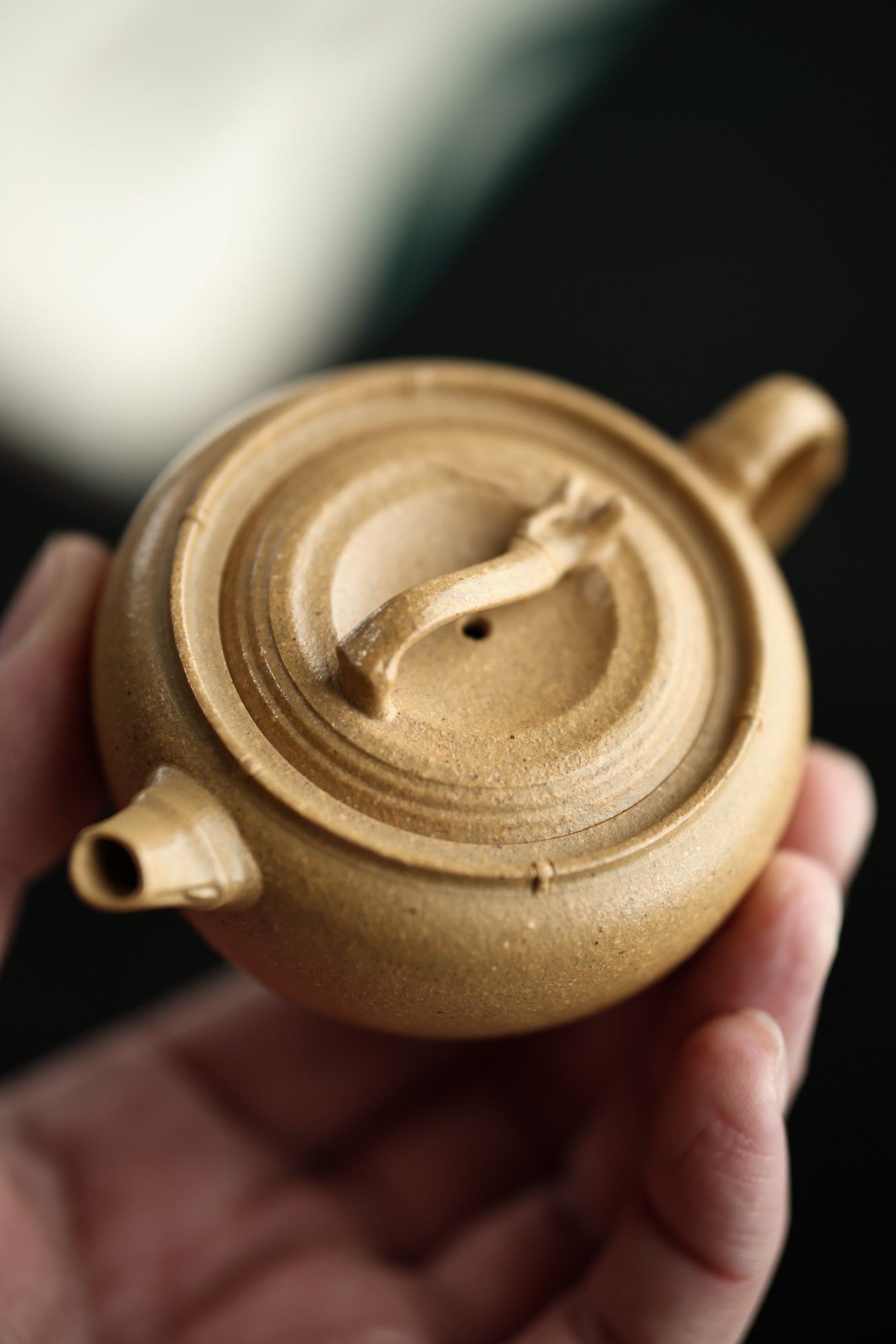 婉竹 ｜新品【优质老段泥·传统手制·手工·精品仿生器·100cc·9孔·民间实力派作品】