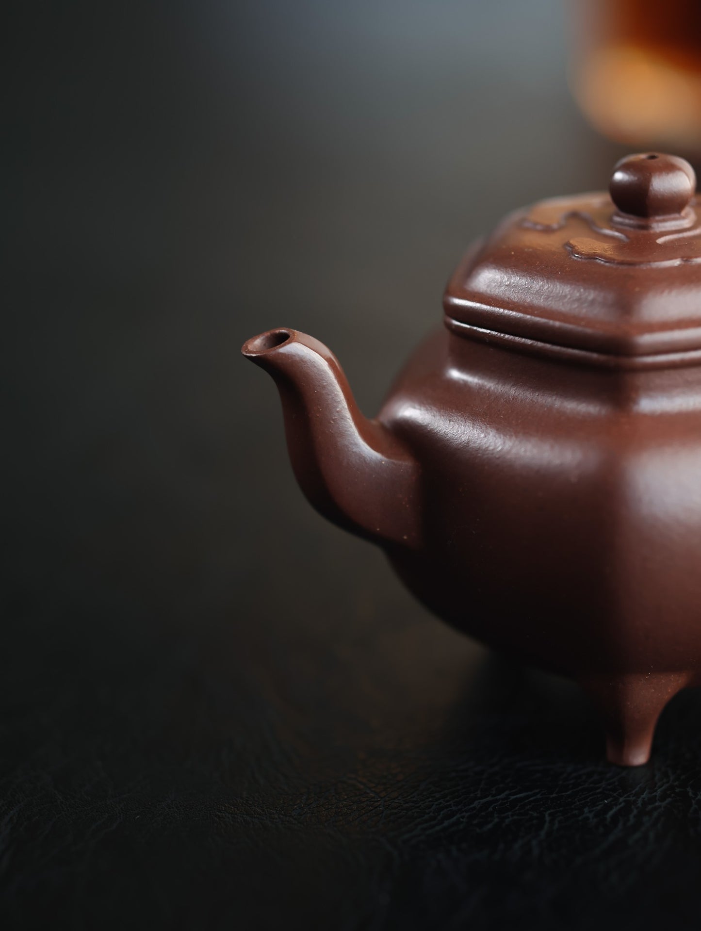 六方大彬如意｜ 【传统手制· 容量220cc· 优质紫泥 民间实力派作品】