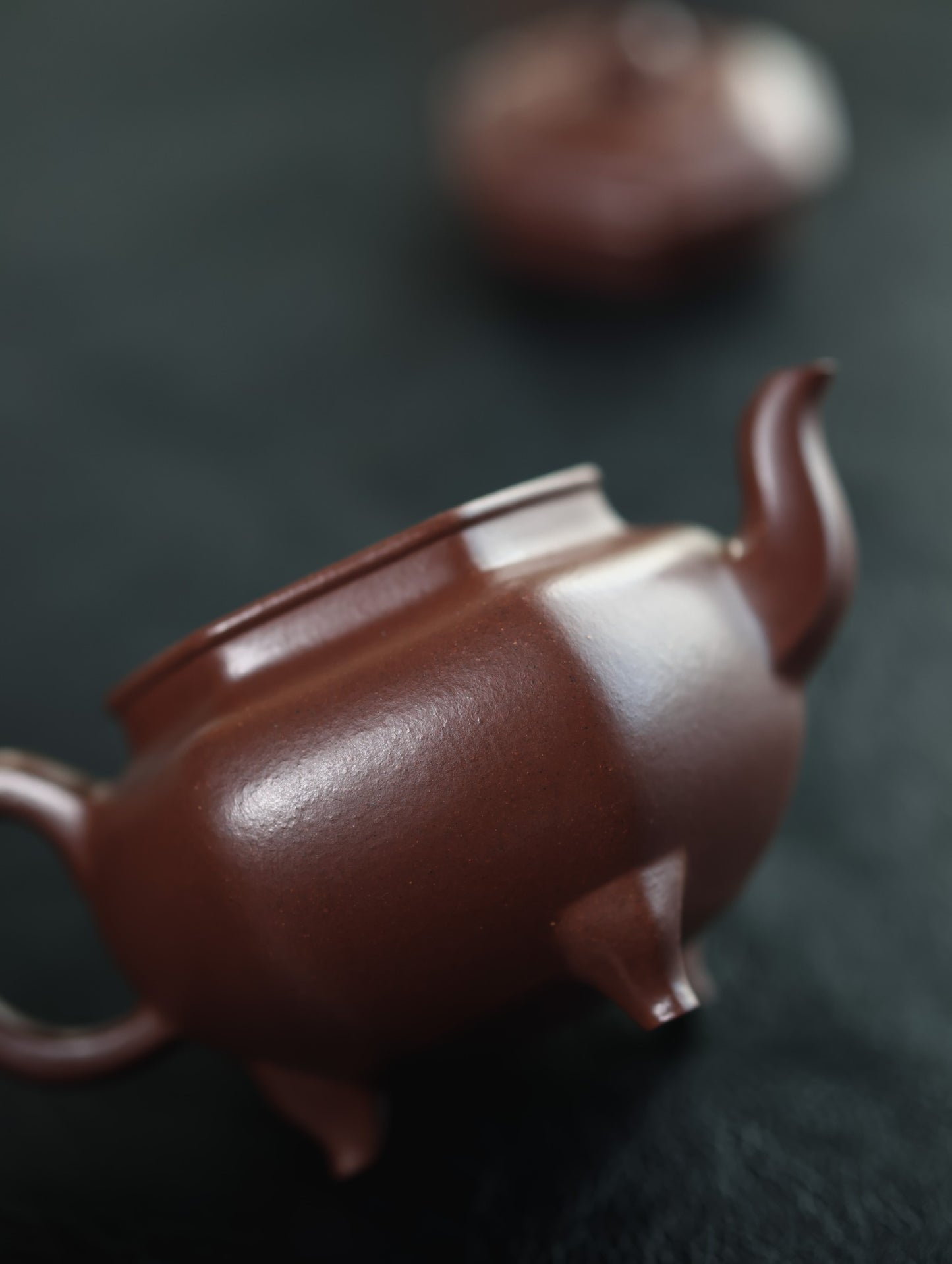 六方大彬如意｜ 【传统手制· 容量220cc· 优质紫泥 民间实力派作品】