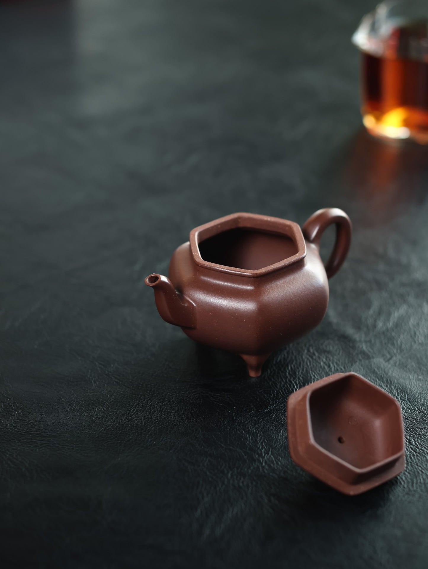 六方大彬如意｜ 【传统手制· 容量220cc· 优质紫泥 民间实力派作品】