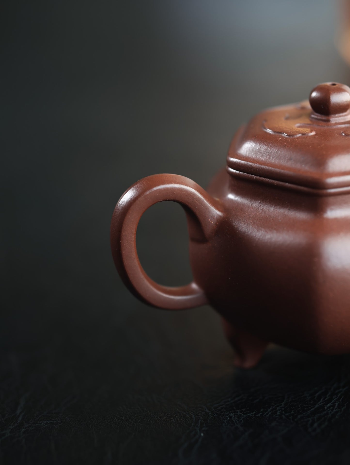 六方大彬如意｜ 【传统手制· 容量220cc· 优质紫泥 民间实力派作品】