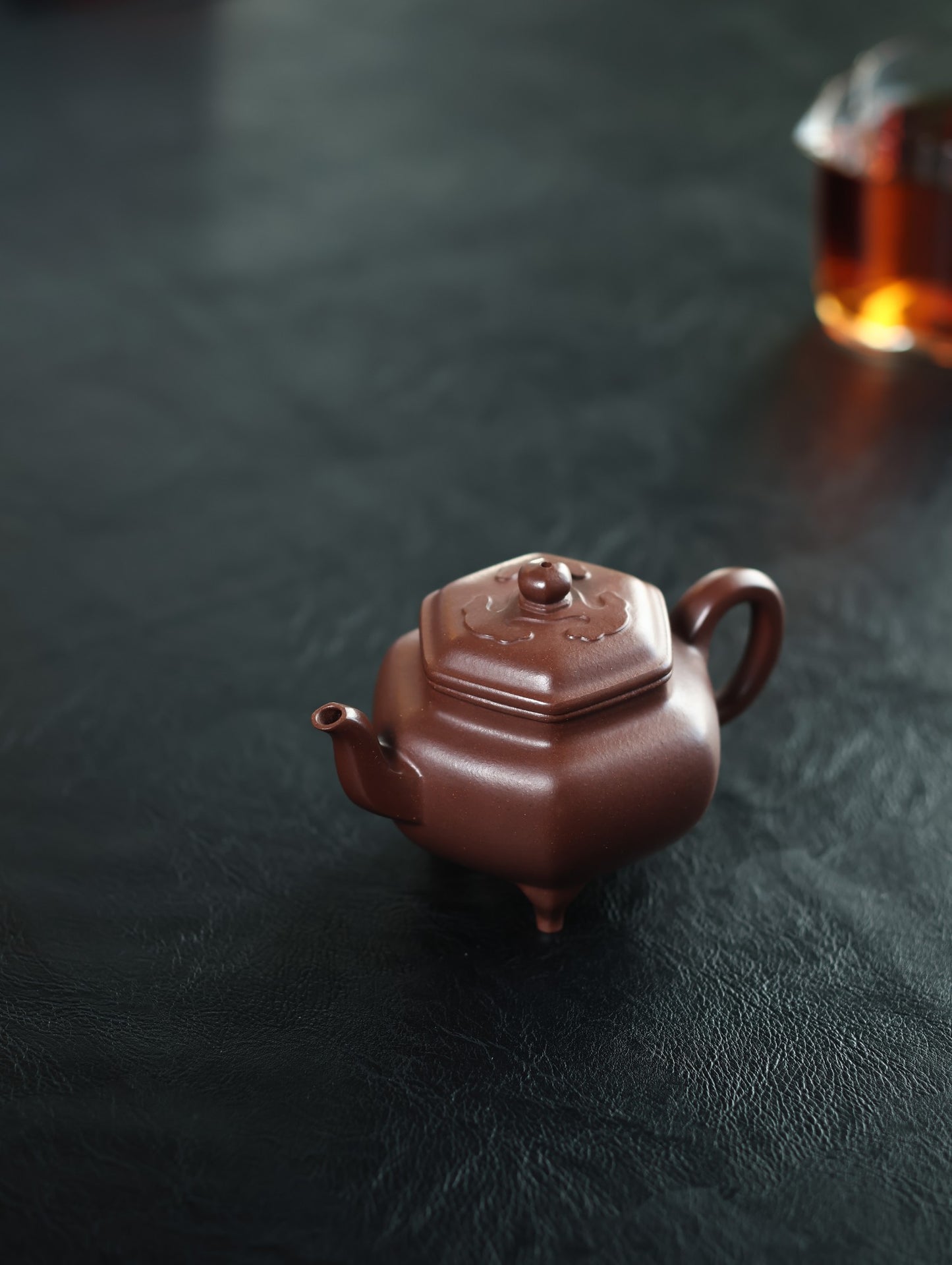 六方大彬如意｜ 【传统手制· 容量220cc· 优质紫泥 民间实力派作品】