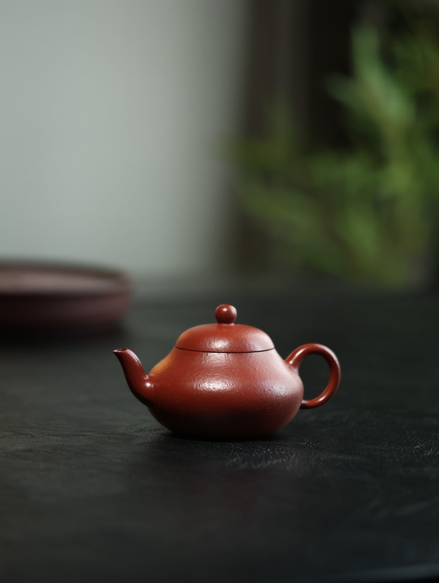 梨形｜【优质朱泥 ·传统手制·半手工·传统器·100cc·9孔·实力派作品 】