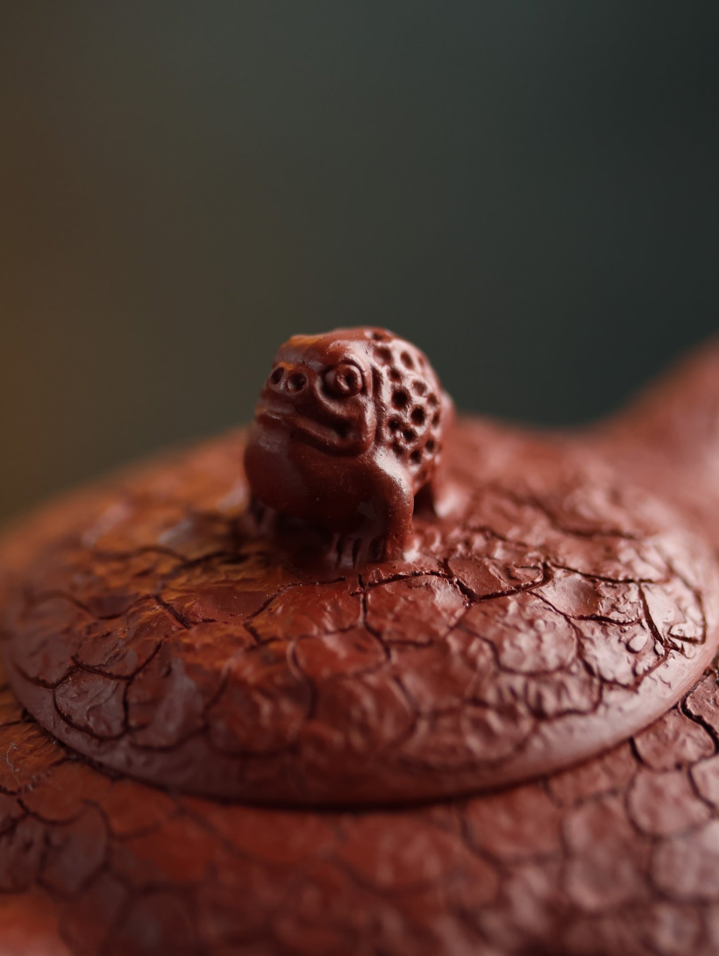 金蟾供春 | 【特价，全手工·传统手制 ·容量150cc·朱泥】