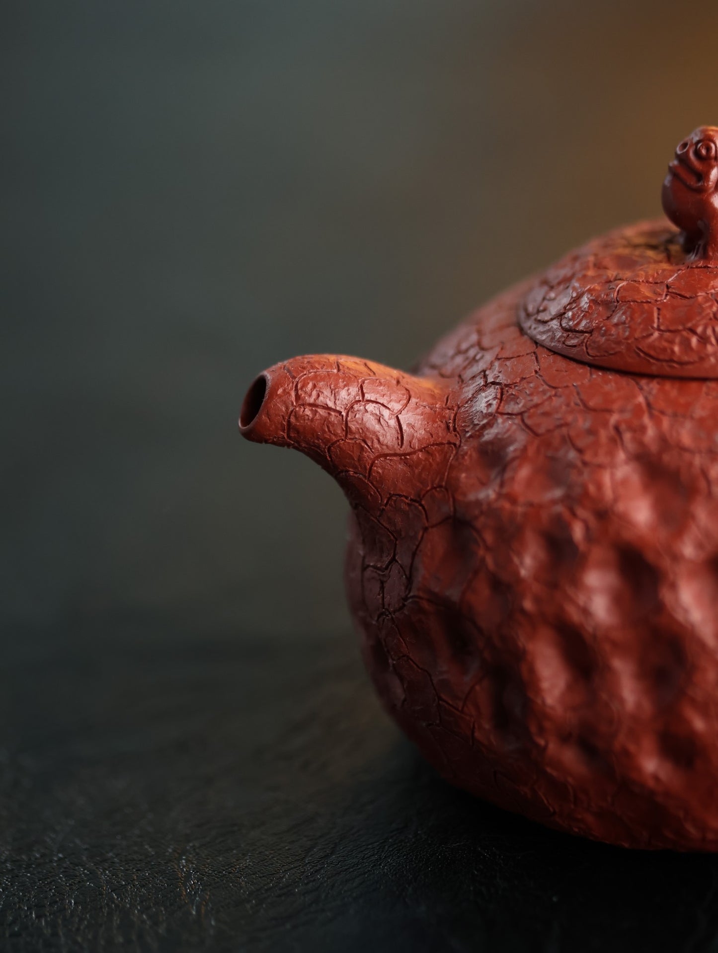 金蟾供春 | 【特价，全手工·传统手制 ·容量150cc·朱泥】