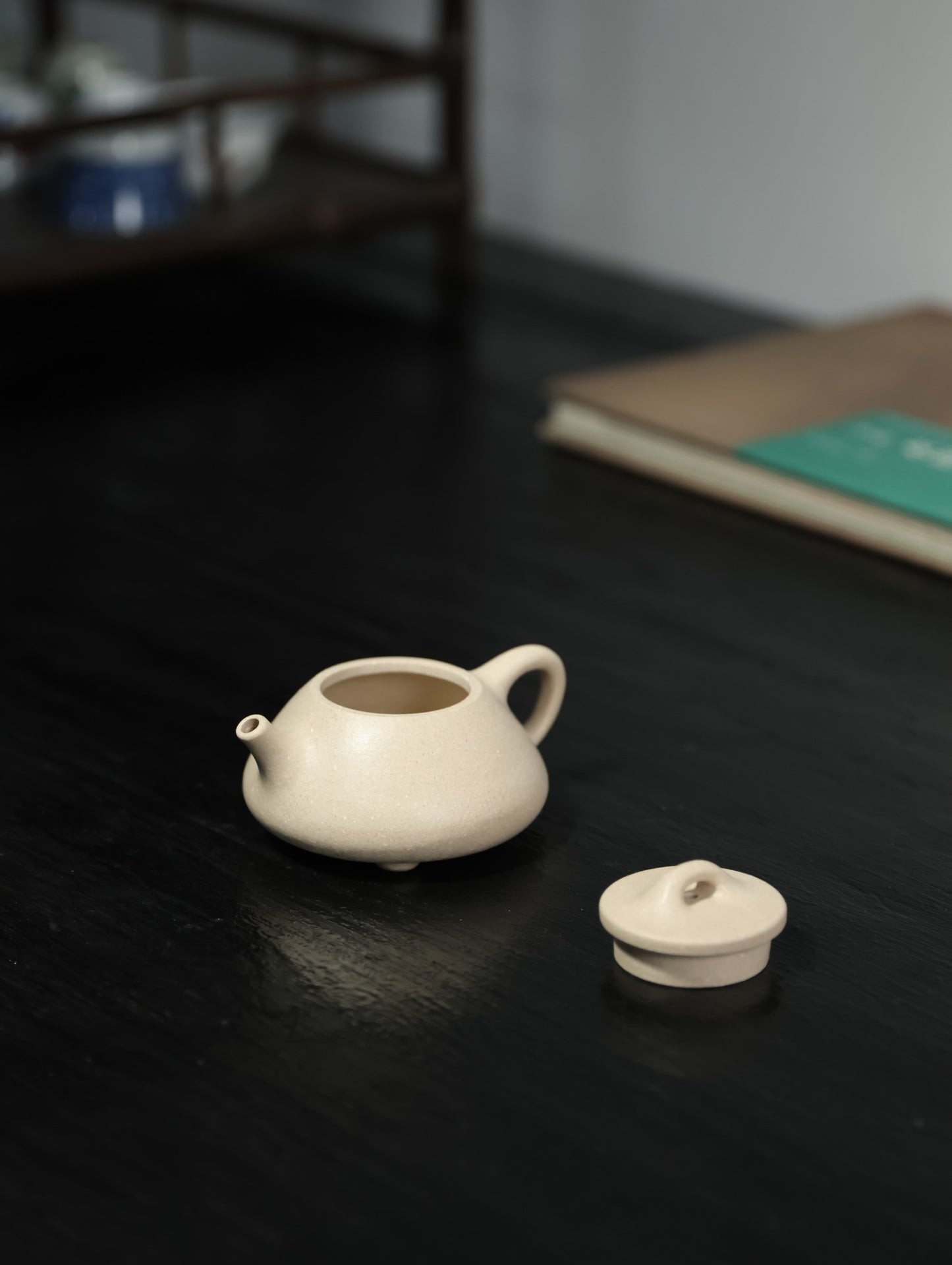 文瓢 | 【优质白段·传统手制·半手工·容量100cc·9孔出水·民间实力派作品】