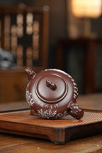 新品【龙行天下】 紫茄泥 280cc 作者：邵方军（国家级工艺美术师）手工制作