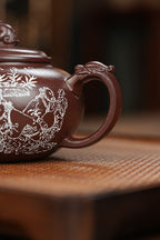 新品【龙行天下】 紫茄泥 280cc 作者：邵方军（国家级工艺美术师）手工制作