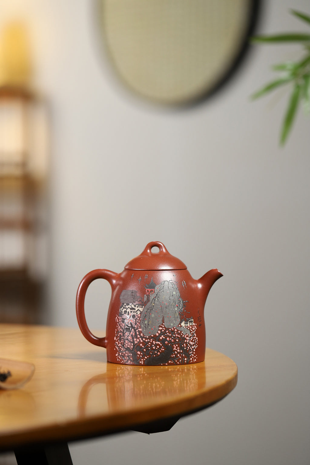 收藏重器；明式秦权 原矿陈腐底槽清 370cc 李昌鸿 师承中国工艺美术大师——顾景舟