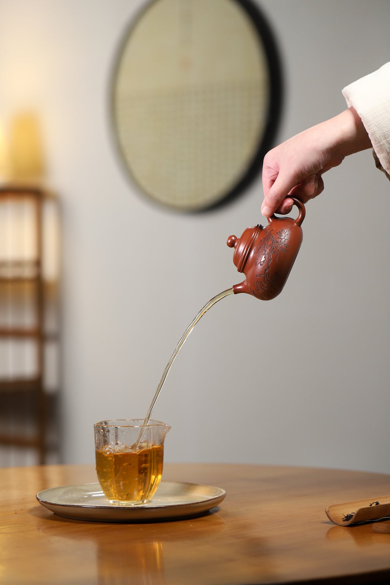 收藏重器：容天壶 原矿陈腐清水泥 190cc 李昌鸿 师承中国工艺美术大师——顾景舟