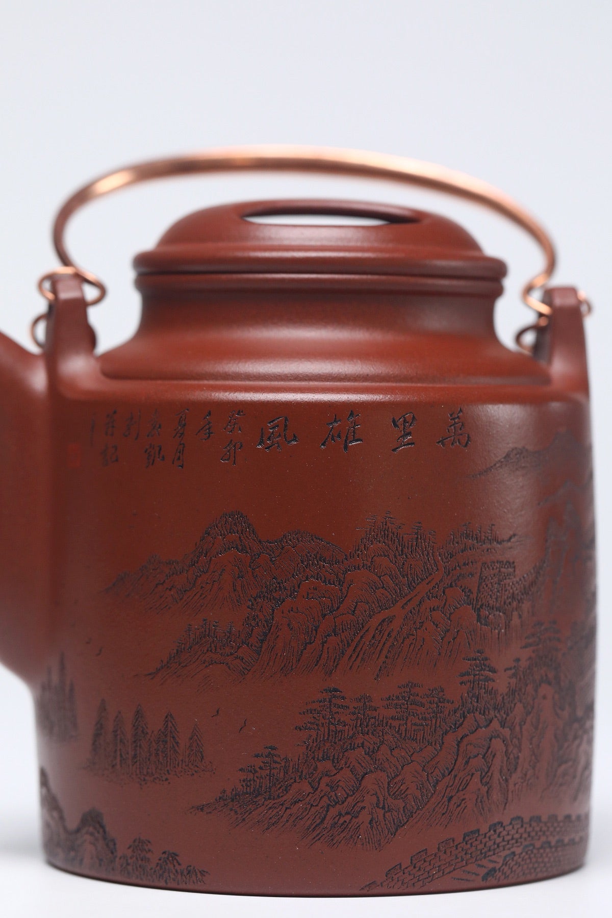 壶中观道·孤品珍藏江建翔大师嫡传·杜益君扛鼎之作· 拍卖9.7万《洋桶壶》