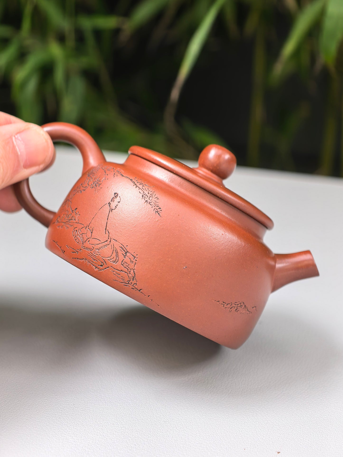 李昌鸿福利🧧紫砂泰斗传承·双国大师匠心之作【李氏井栏壶】原矿陈腐清水泥 145cc