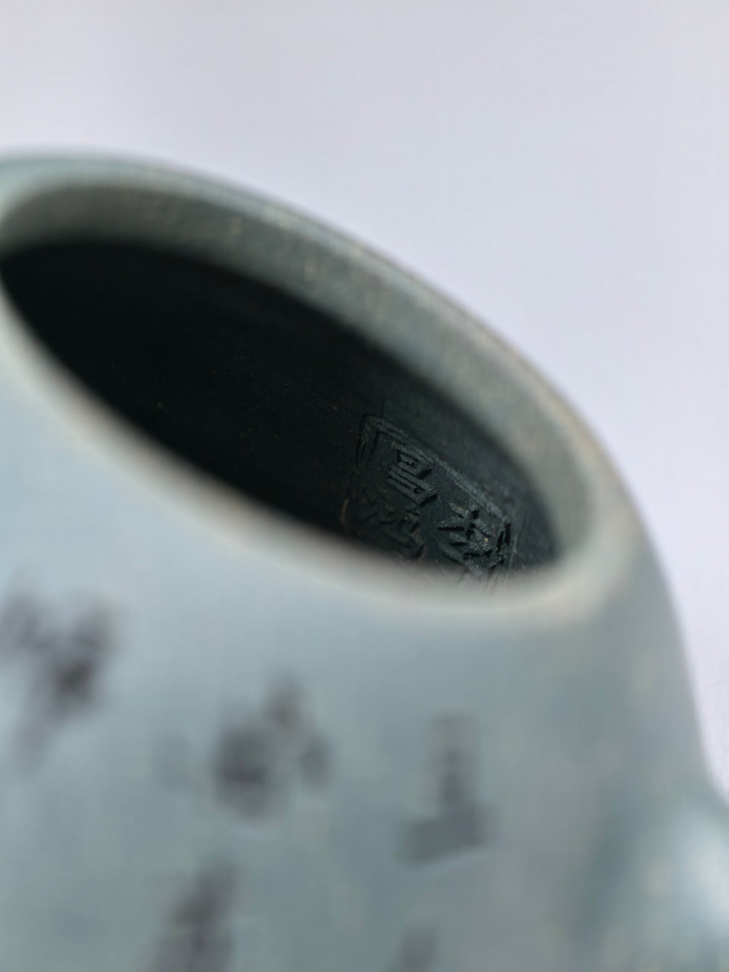 李昌鸿福利🧧紫砂泰斗传承·双国大师匠心之作【子冶石瓢壶】家藏景舟雪华绿泥 175cc