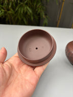 陈宏林大师重器鉴藏·紫砂界山水刻绘第一人·陈宏林精刻【仿古】原矿极品老紫泥 430cc