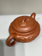 范泽锋高徒·省大师邱爽紫砂潜力重器【仿古如意壶】原矿极品降坡泥·150cc（小品） - ZishaTeapotChina